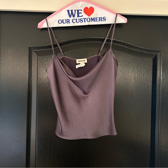 Open Edit Cowl Neck Camisole - size Small 🩶 - Picture 7 of 7